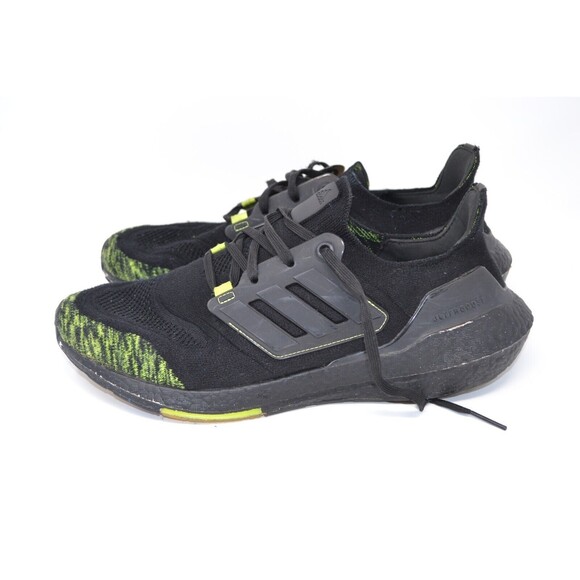 adidas Ultra Boost 22 GX5915 Men\'s 11 Sneakers Black‎ Yellow Mesh Running Shoes main image 9